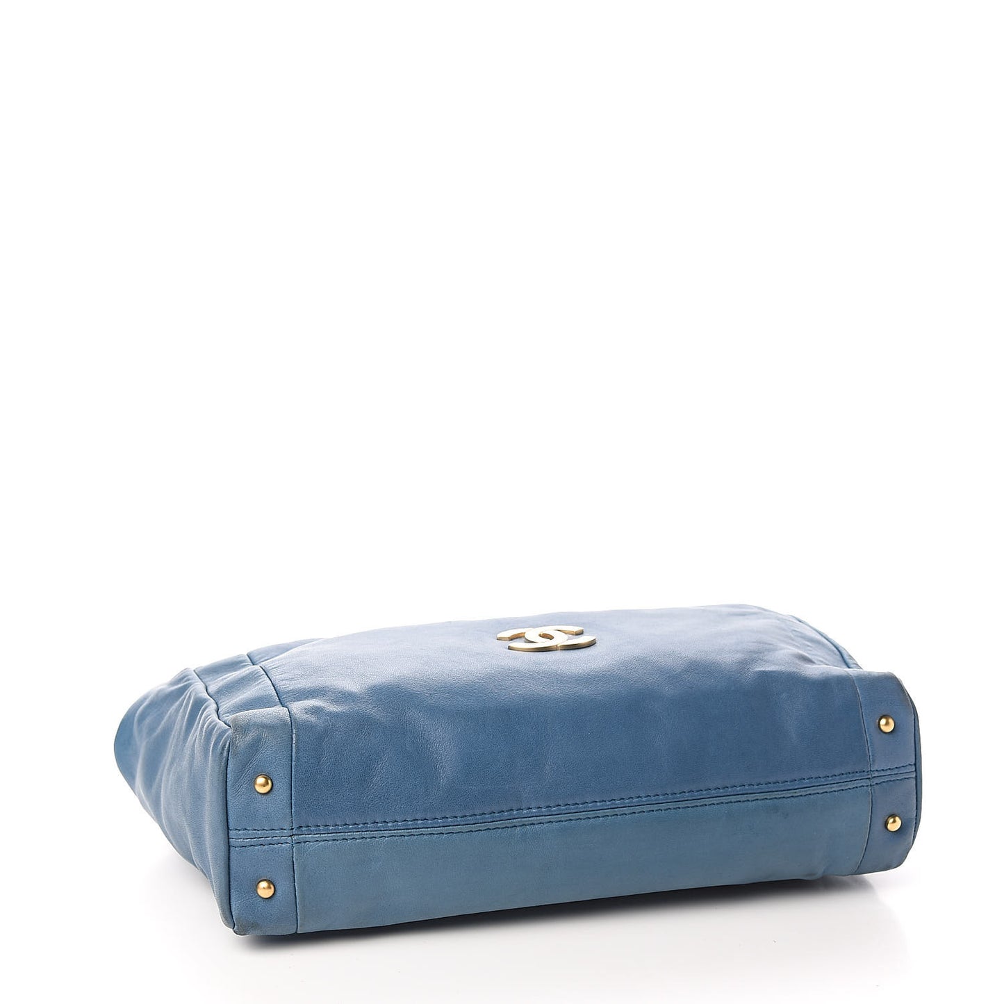 Lambskin Small Olsen Shoulder Bag Blue
