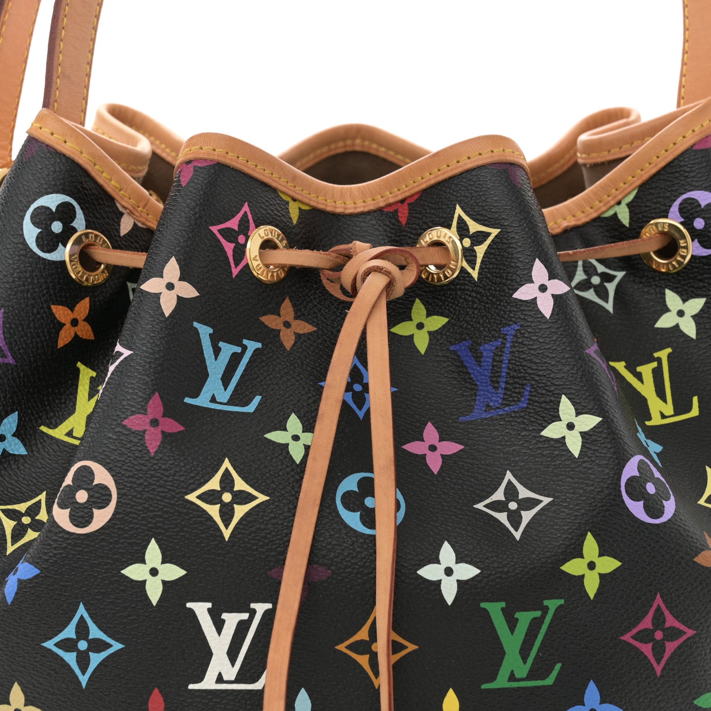 Monogram Multicolor Petit Noe Black