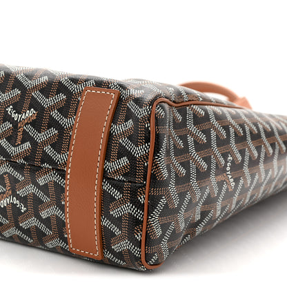 Goyard Goyardine Voltaire III Tote Black Gold 10 of 10