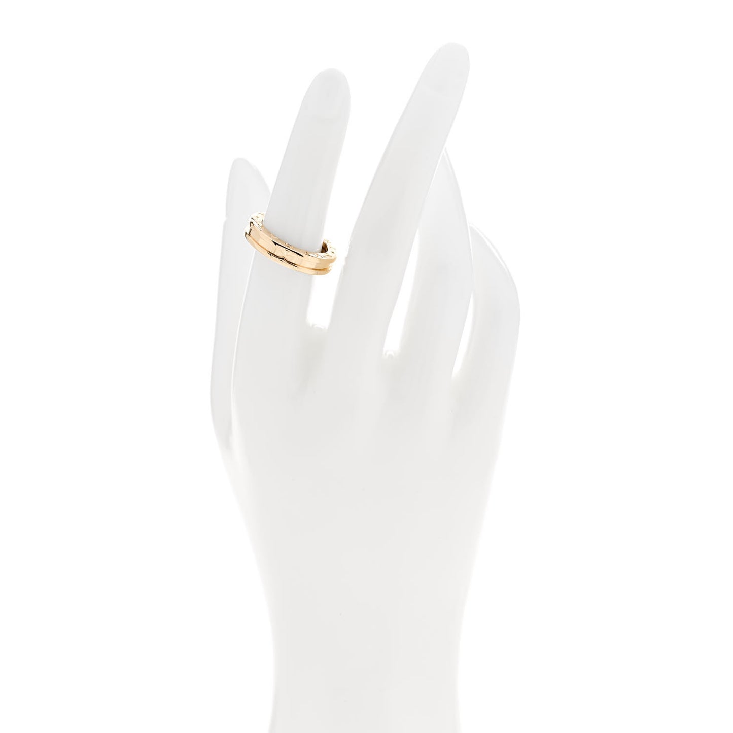 18K Yellow Gold B.Zero1 One-Band Ring 52 6