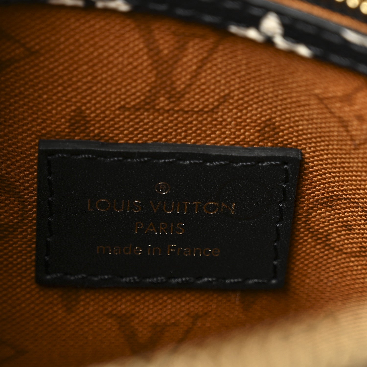 Louis Vuitton Monogram Giant Crafty Speedy Bandouliere 25 Creme Caramel 6 of 9