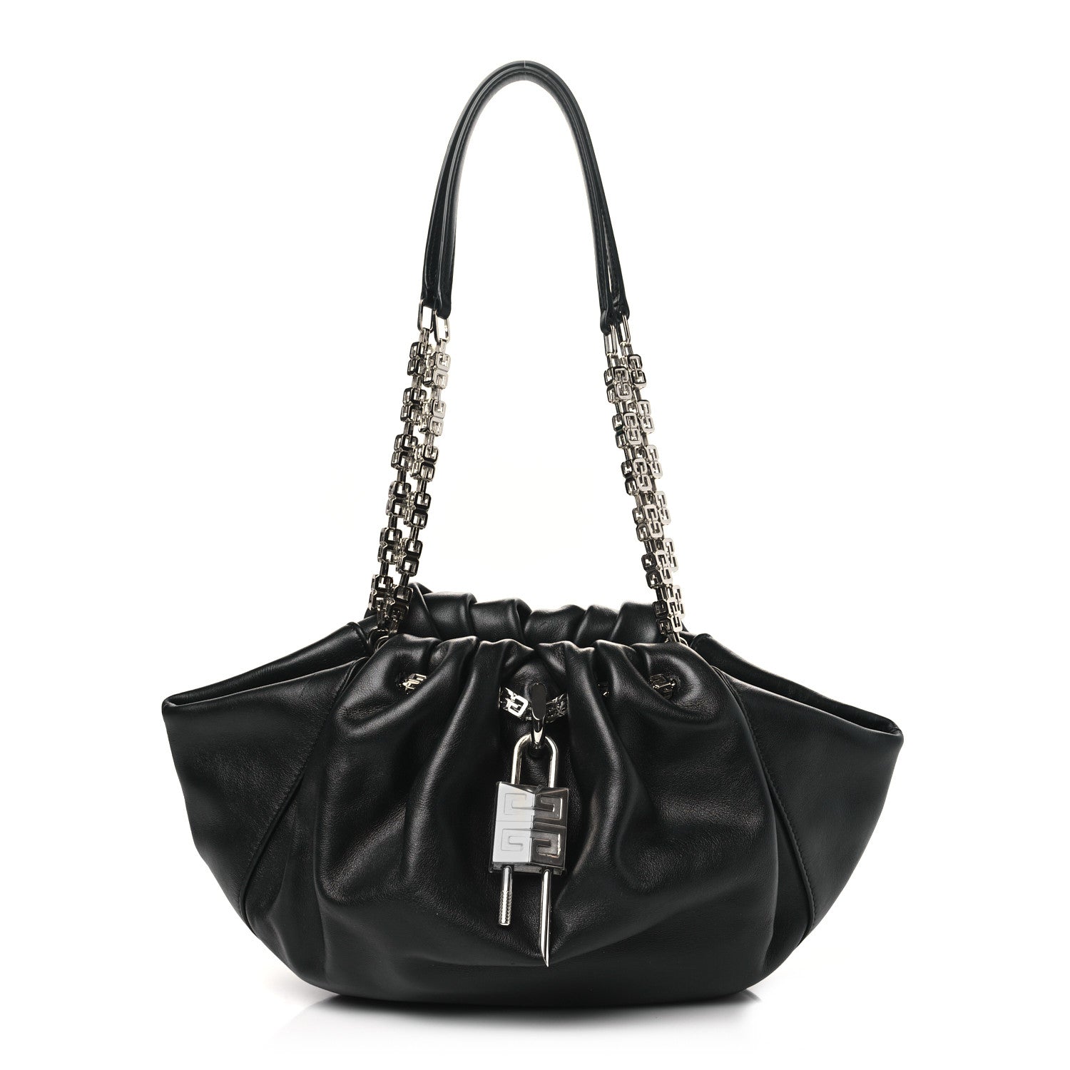 Givenchy Calfskin Kenny Shoulder Bag Black 1 of 10