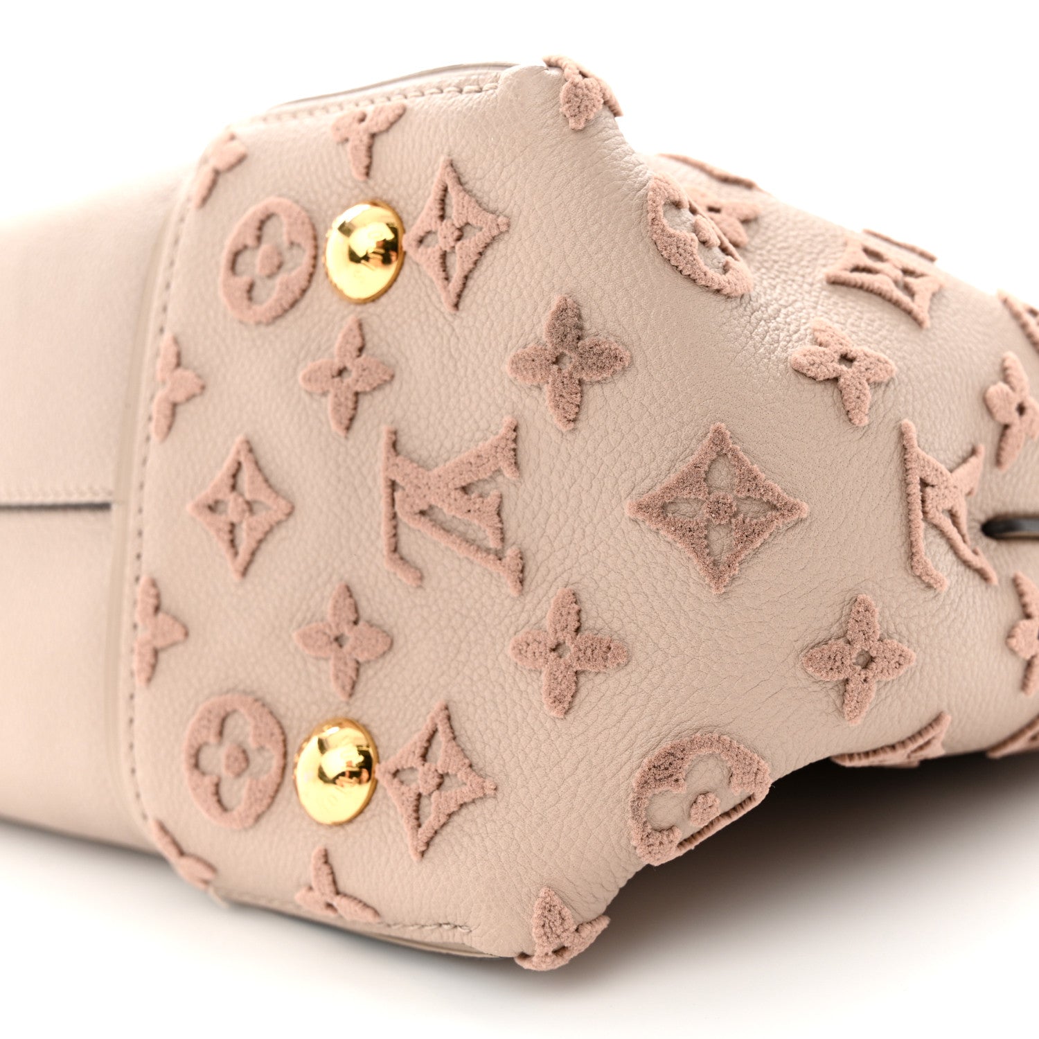 Louis Vuitton Veau Cachemire Tote W PM Galet 9 of 15