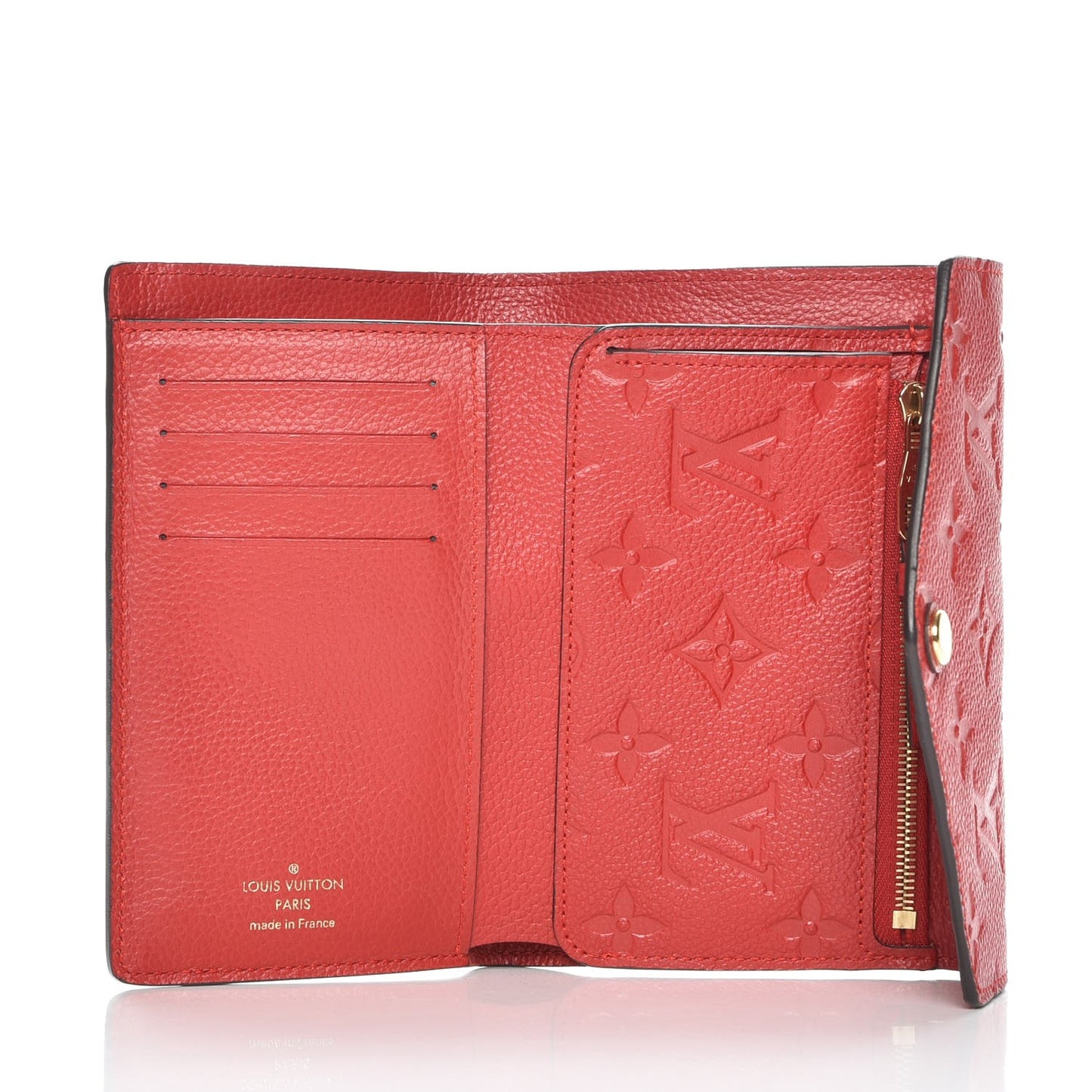 Empreinte Compact Curieuse Wallet Cherry