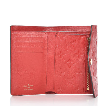 Louis Vuitton Empreinte Compact Curieuse Wallet Cherry 5 of 7