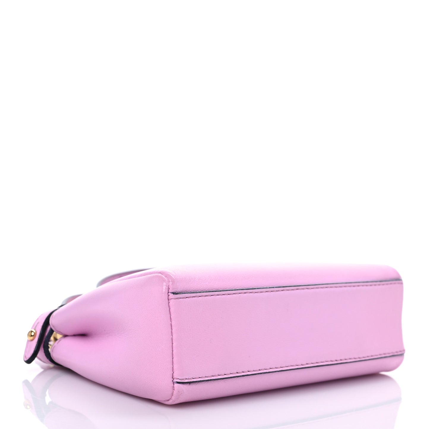 Shiny Nappa Micro Peekaboo Iconic Satchel Lavanda