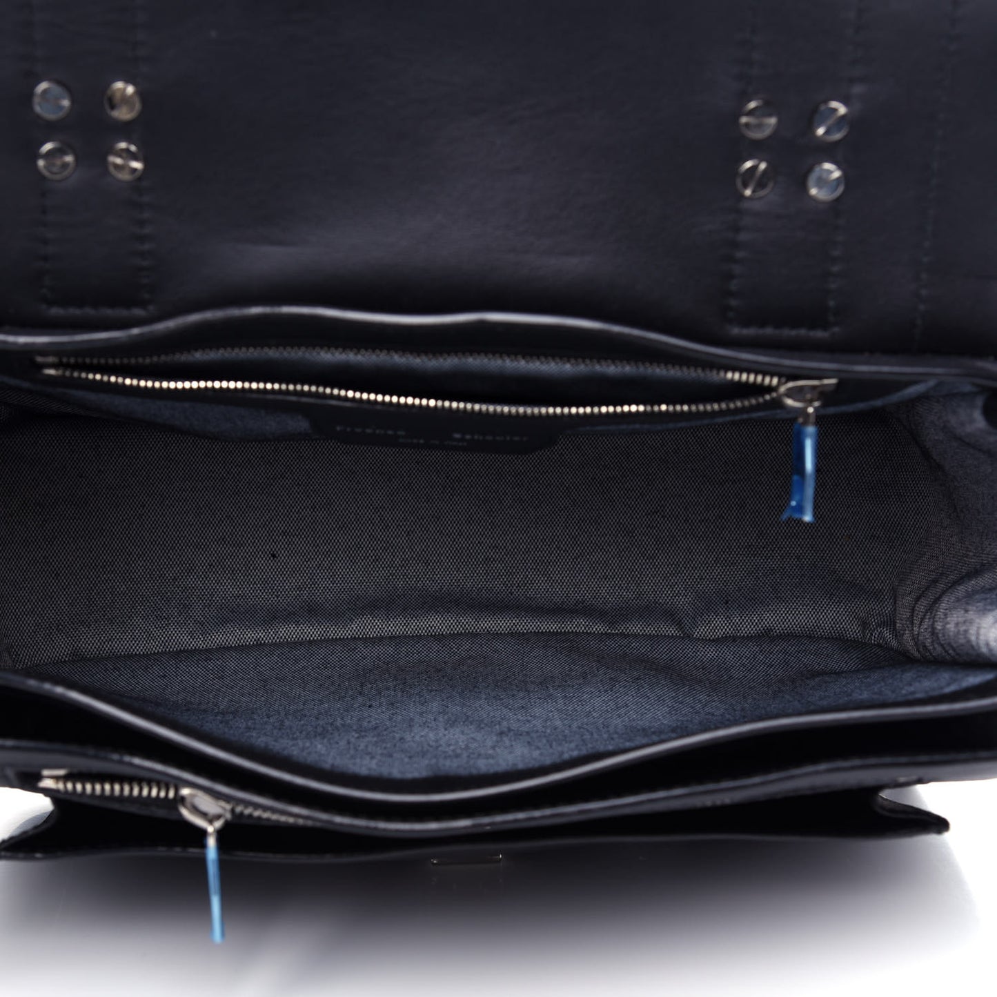 Soft Grainy Calfskin Medium PS1 Satchel Black