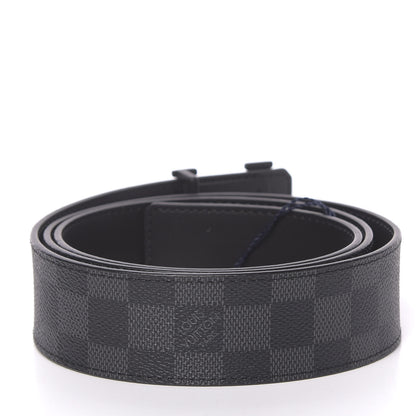Louis Vuitton Damier Graphite 40mm LV Initiales Belt 105 42 2 of 8
