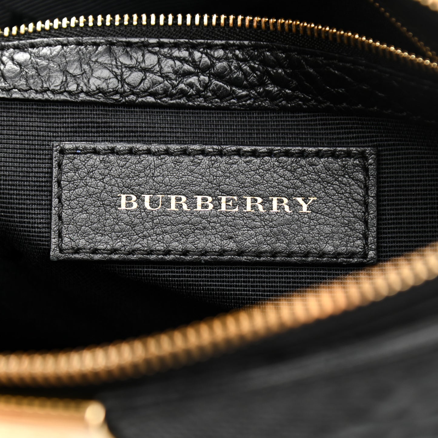 Signature Grain Calfskin Check Embossed Small Chichester Crossbody Clutch Bag Black