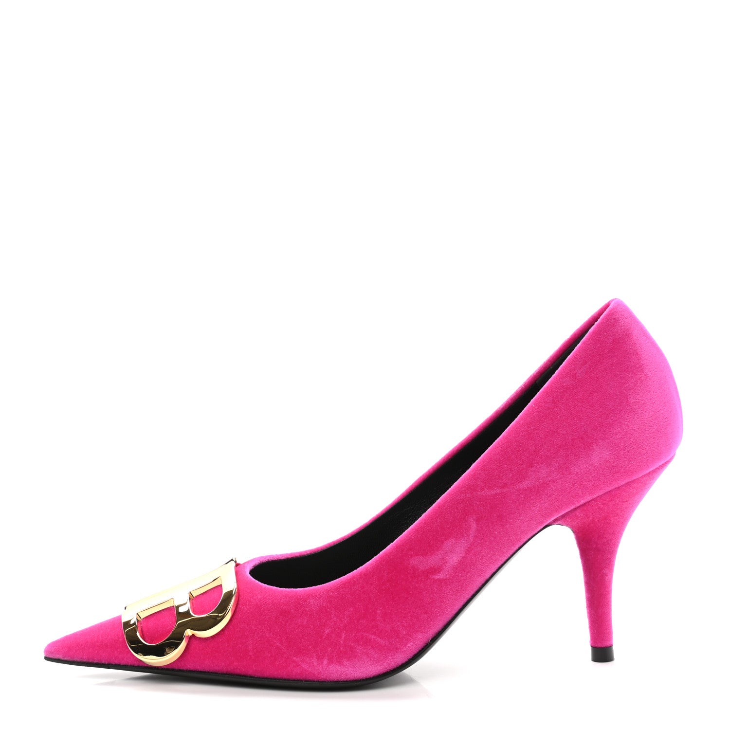 Balenciaga Velvet De Soie Pumps 35 Rose Fuchsia 1 of 9