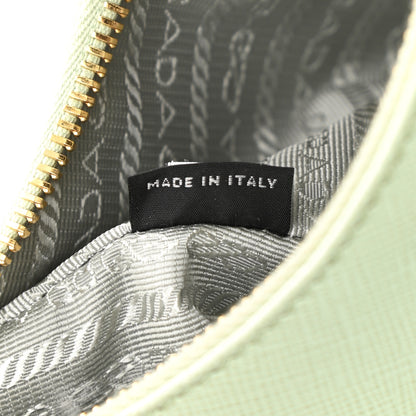 Prada Saffiano Lux Re-Edition 2005 Shoulder Bag Acqua 7 of 11