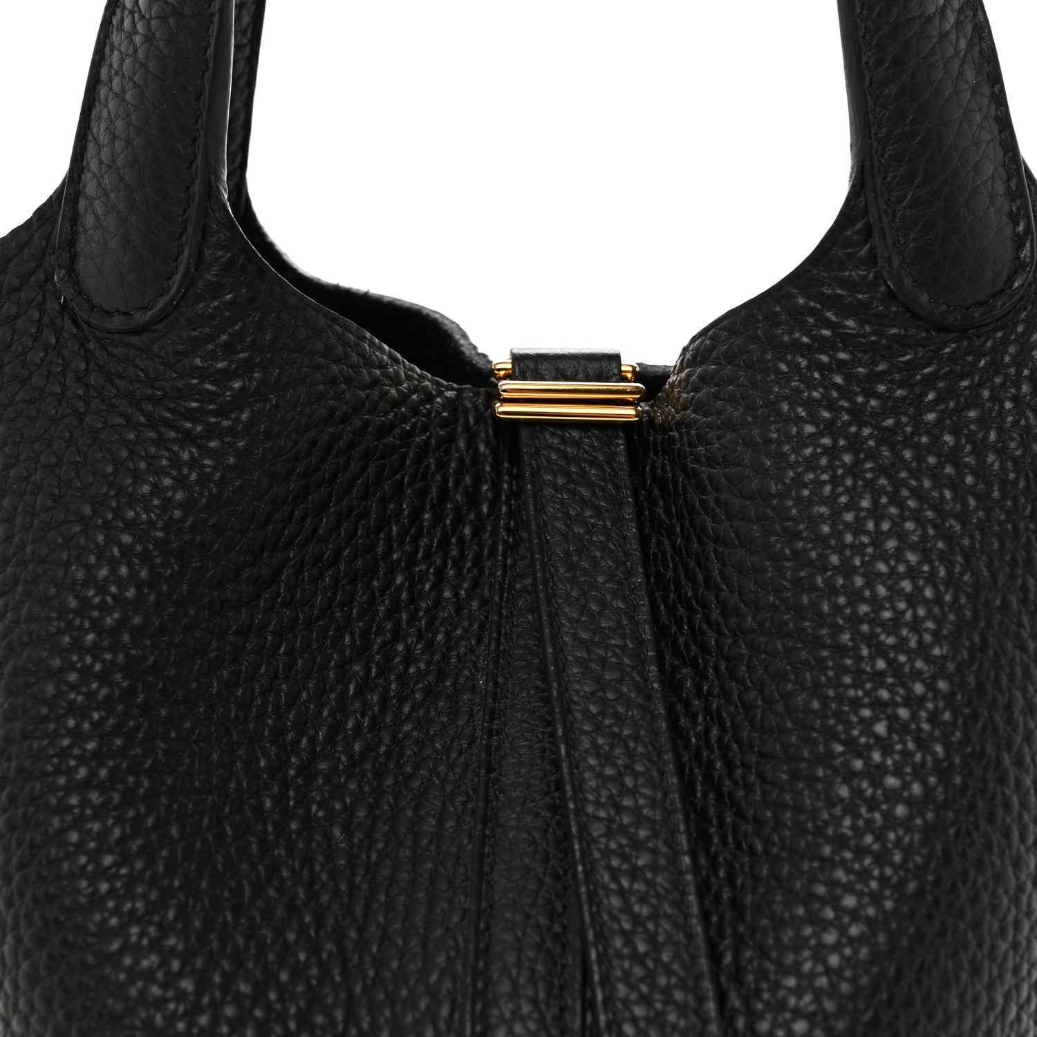 Hermes Taurillon Clemence Picotin Lock 18 PM Black 7 of 10