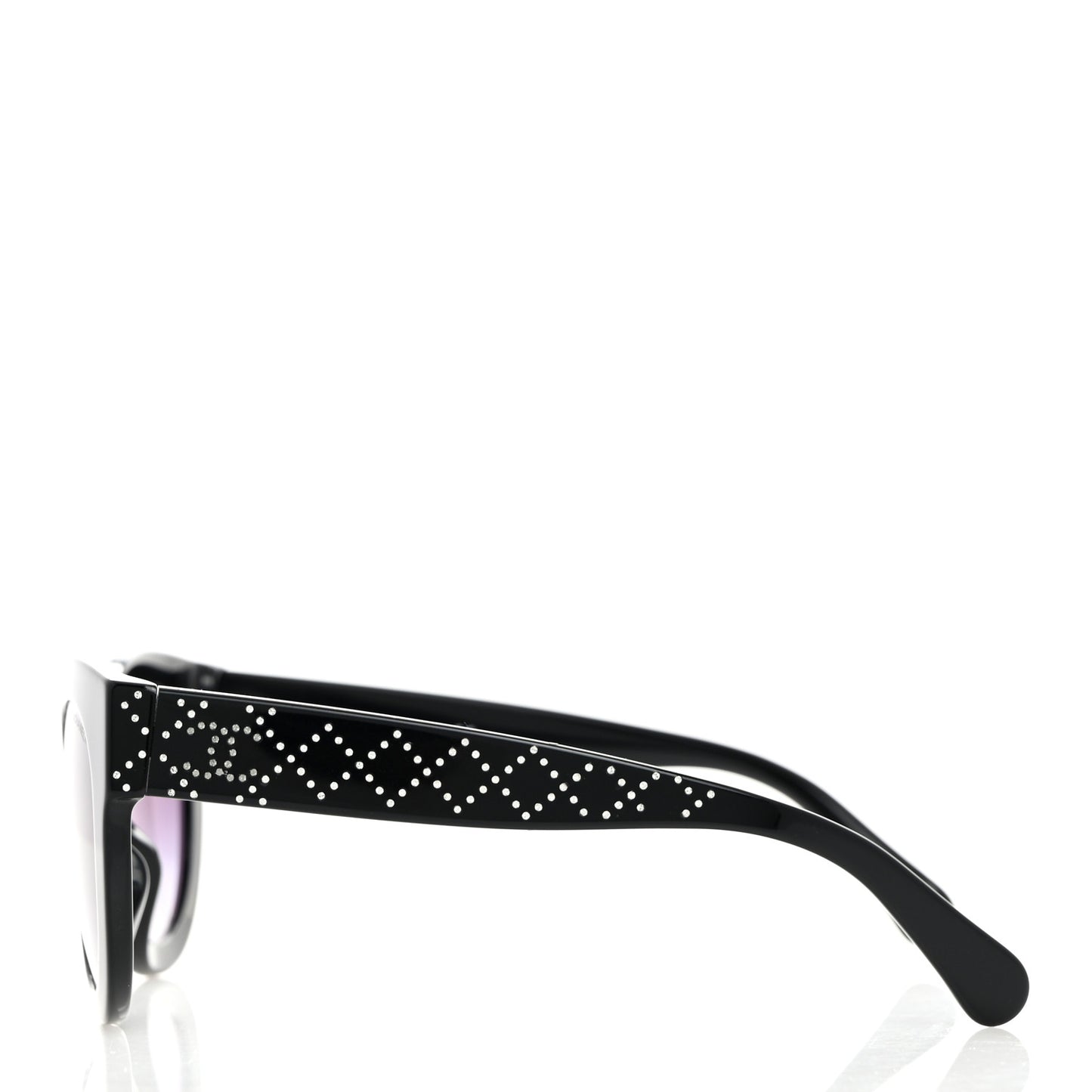 Crystal CC Sunglasses 5420-B-A Black