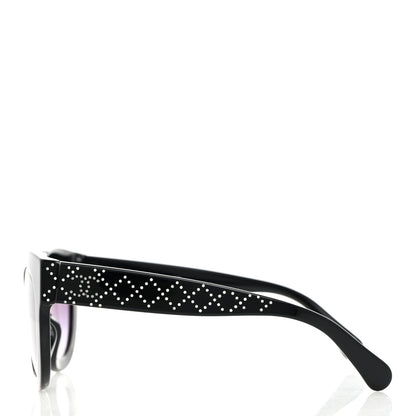 Chanel Crystal CC Sunglasses 5420-B-A Black 3 of 7
