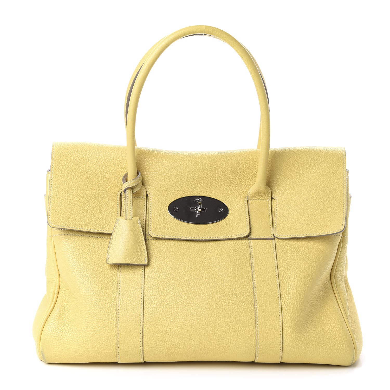 Mulberry Small Classic Grain Bayswater Camomile 1 of 9