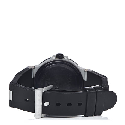 Bulgari Aluminum Rubber 38mm Diagono Quartz Watch 4 of 7