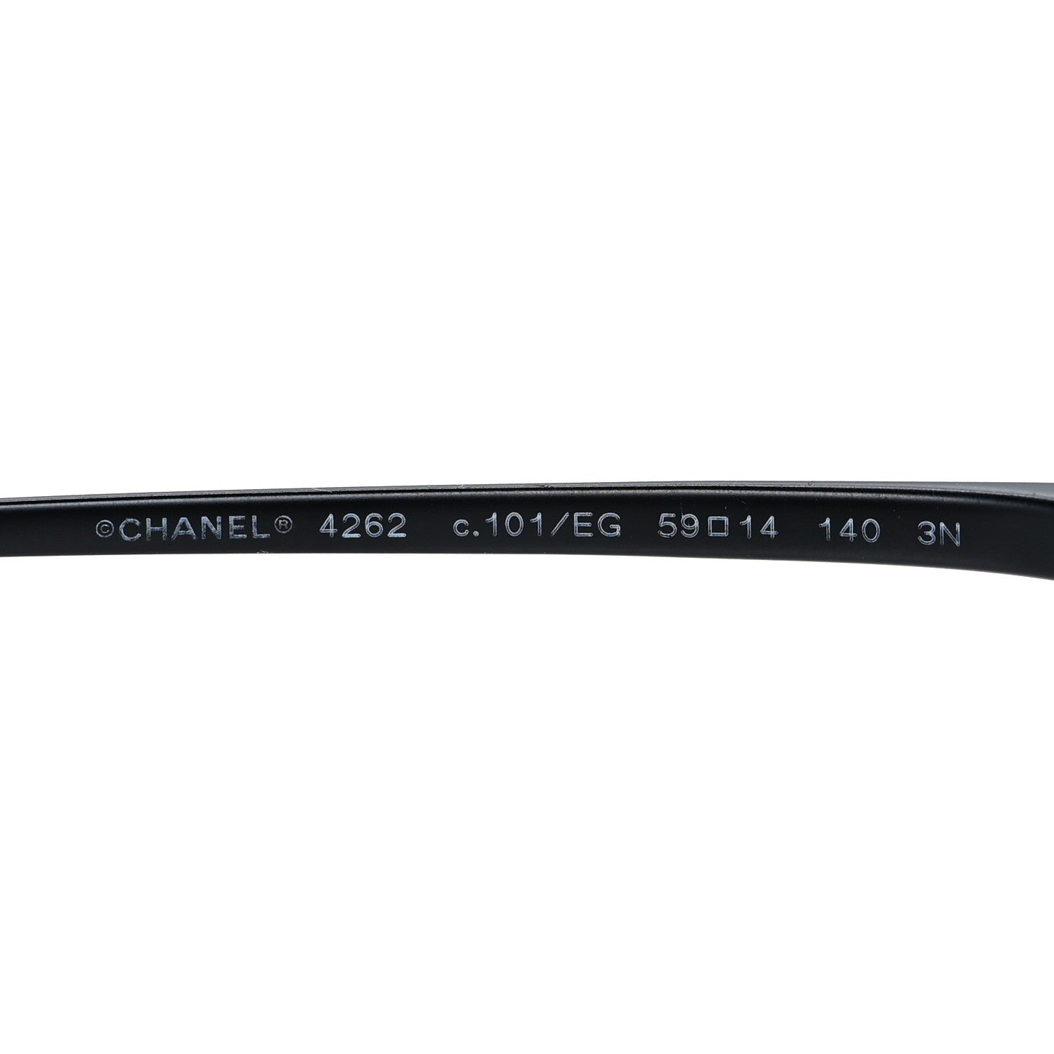 Chanel Metal Butterfly Removable Pearl Chain Sunglasses 4262 Black 5 of 7