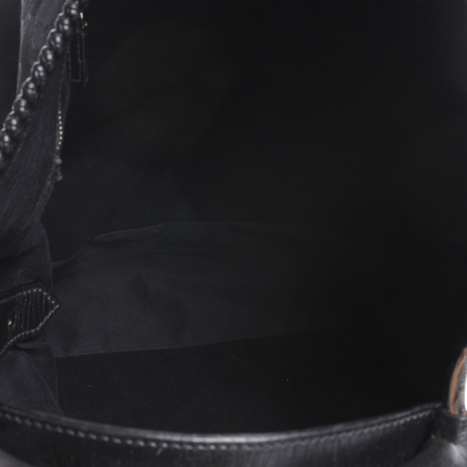 Gucci Monogram Large Horsebit Chain Hobo Black 5 of 7