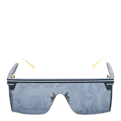 Christian Dior Geometric Diorclub M1U Mask Sunglasses Matte Blue 2 of 9