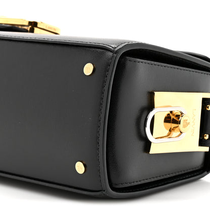 Lanvin Calfskin Logo Medium Cat Pencil Bag Black 8 of 9