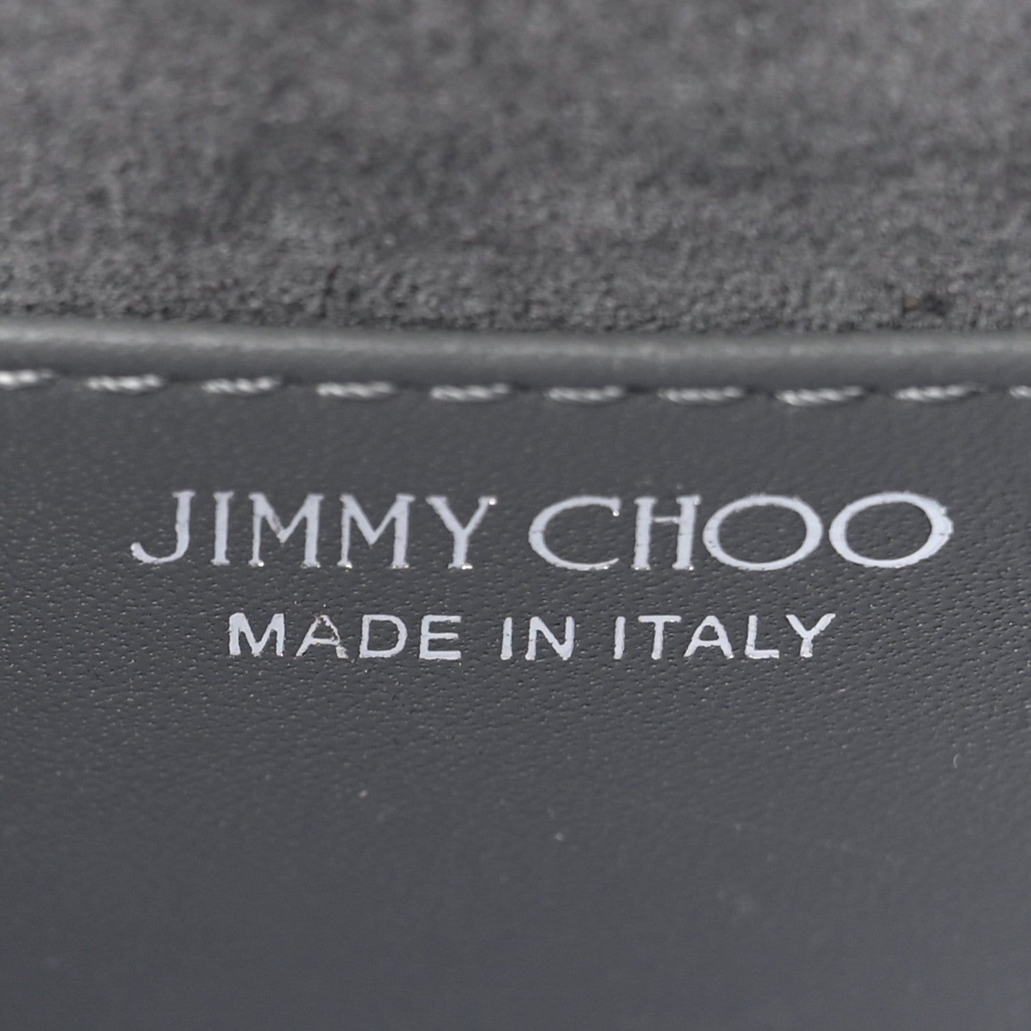 Jimmy Choo Coarse Glitter Mini Paris Crossbody Platinum 4 of 8
