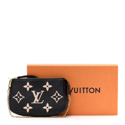 Louis Vuitton Empreinte Monogram Giant Mini Pochette Accessories Black 7 of 7