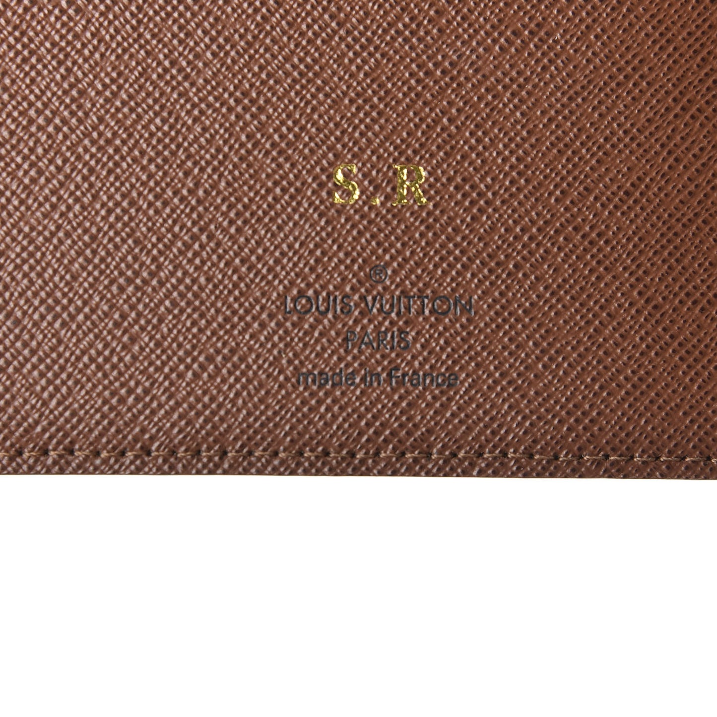 Monogram Medium Ring Agenda Cover