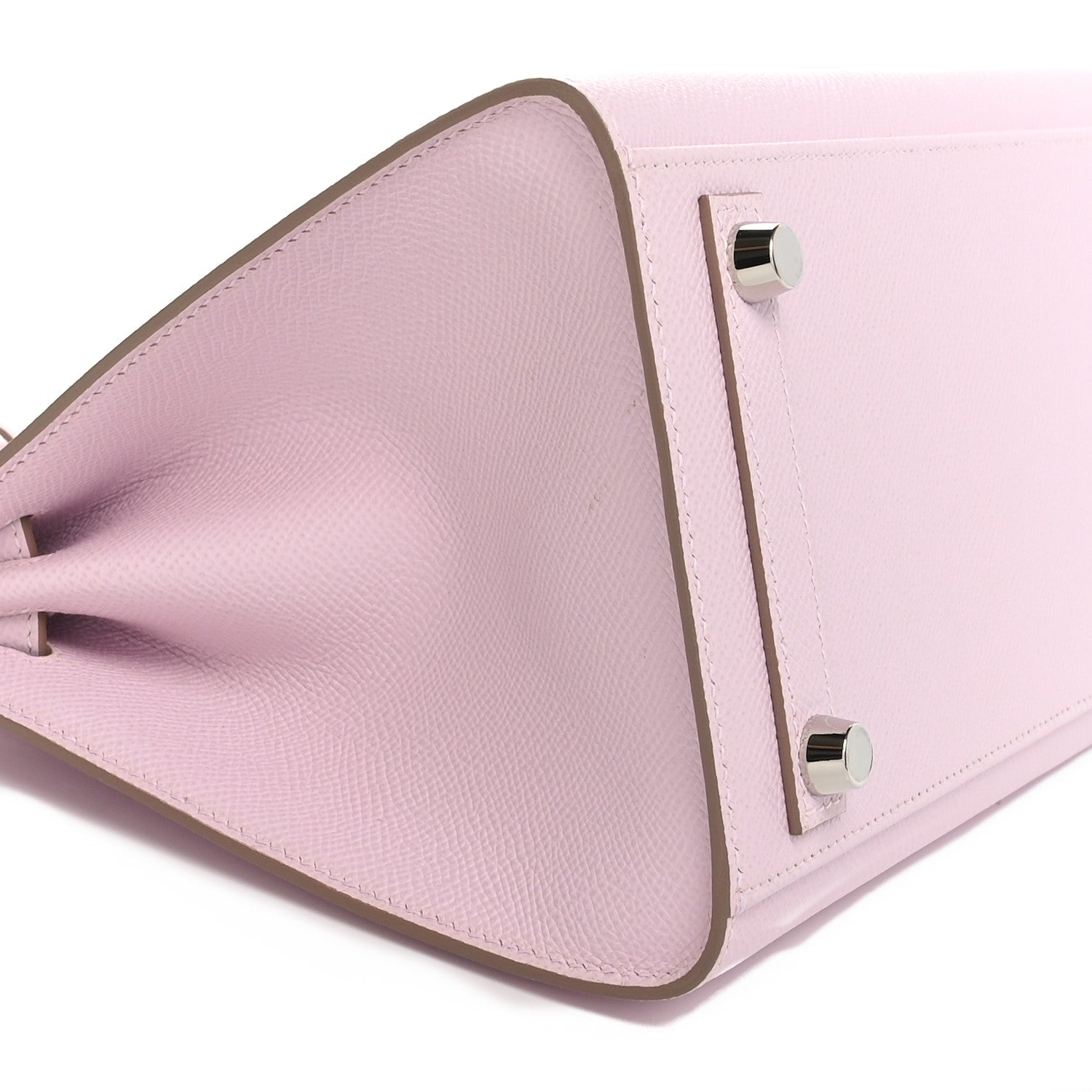 Hermes Epsom Birkin Sellier 25 Mauve Pale 9 of 11