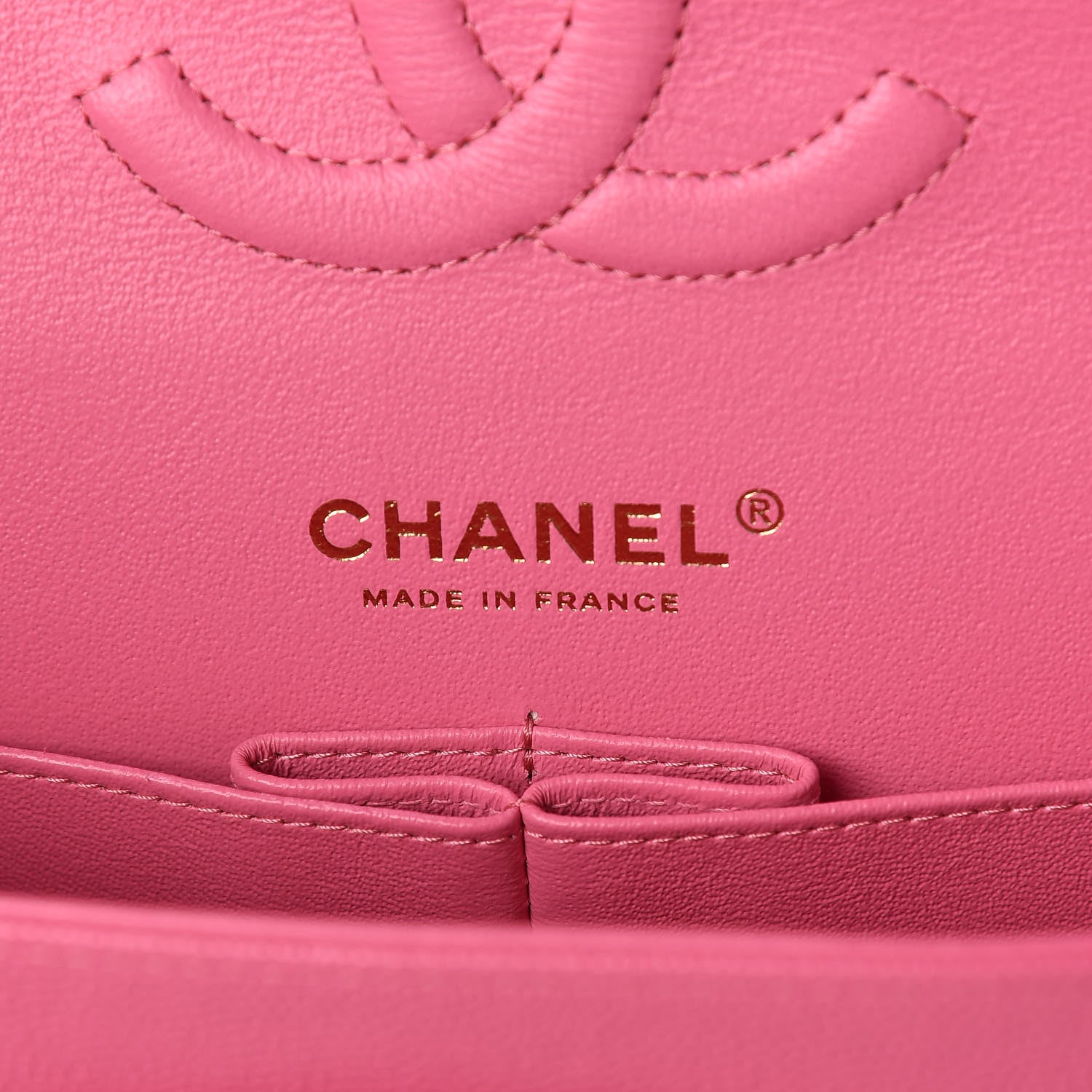 Chanel Caviar Quilted Medium Double Flap Pink 6 of 11