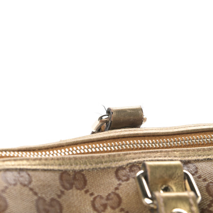 Gucci Crystal Monogram Small Joy Boston Gold 13 of 16