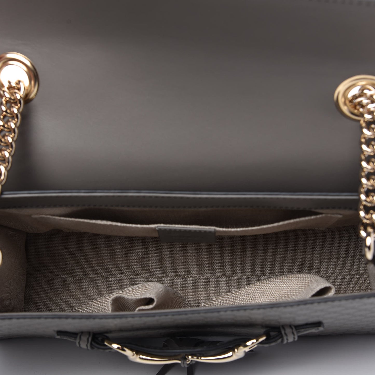 Soft Microguccissima Medium Emily Chain Shoulder Bag Loess