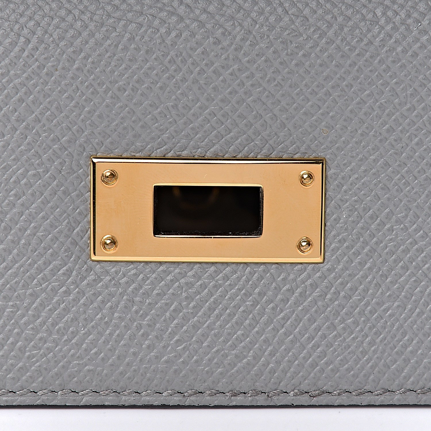 Hermes Epsom Kelly Sellier 28 Gris Mouette 19 of 39