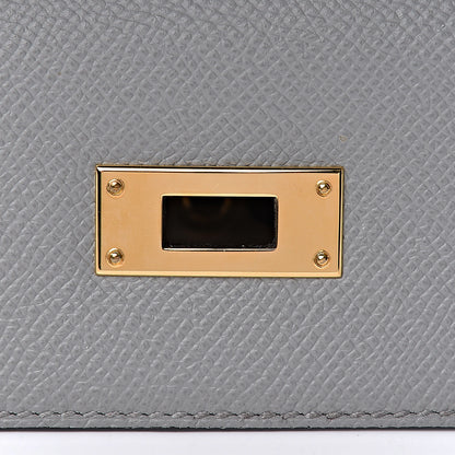 Hermes Epsom Kelly Sellier 28 Gris Mouette 19 of 39
