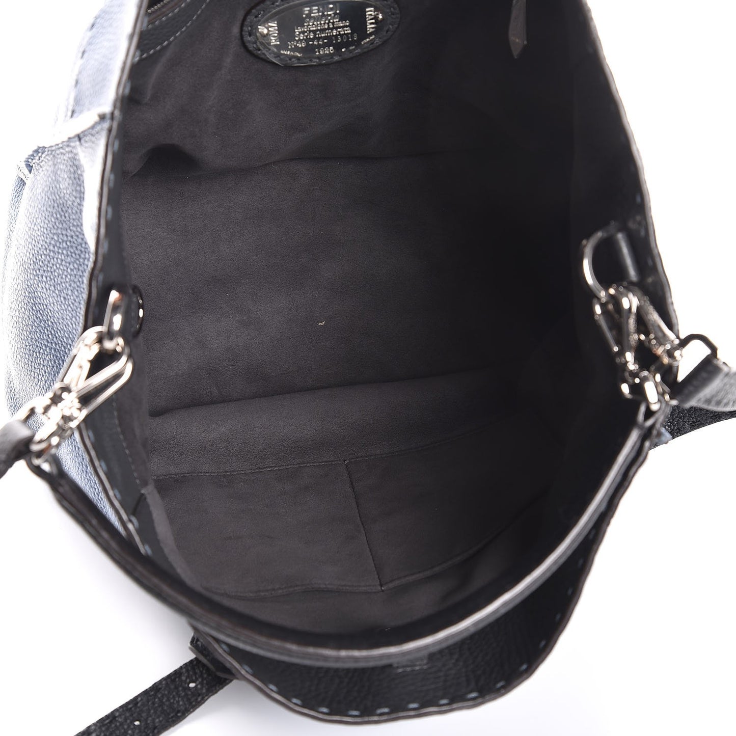 Calfskin Romano Selleria Large Anna Bucket Bag