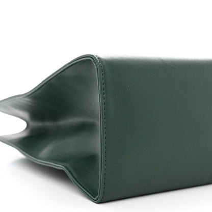 Telfar Vegan Leather Medium Shopping Bag Dark Olive 10 of 11