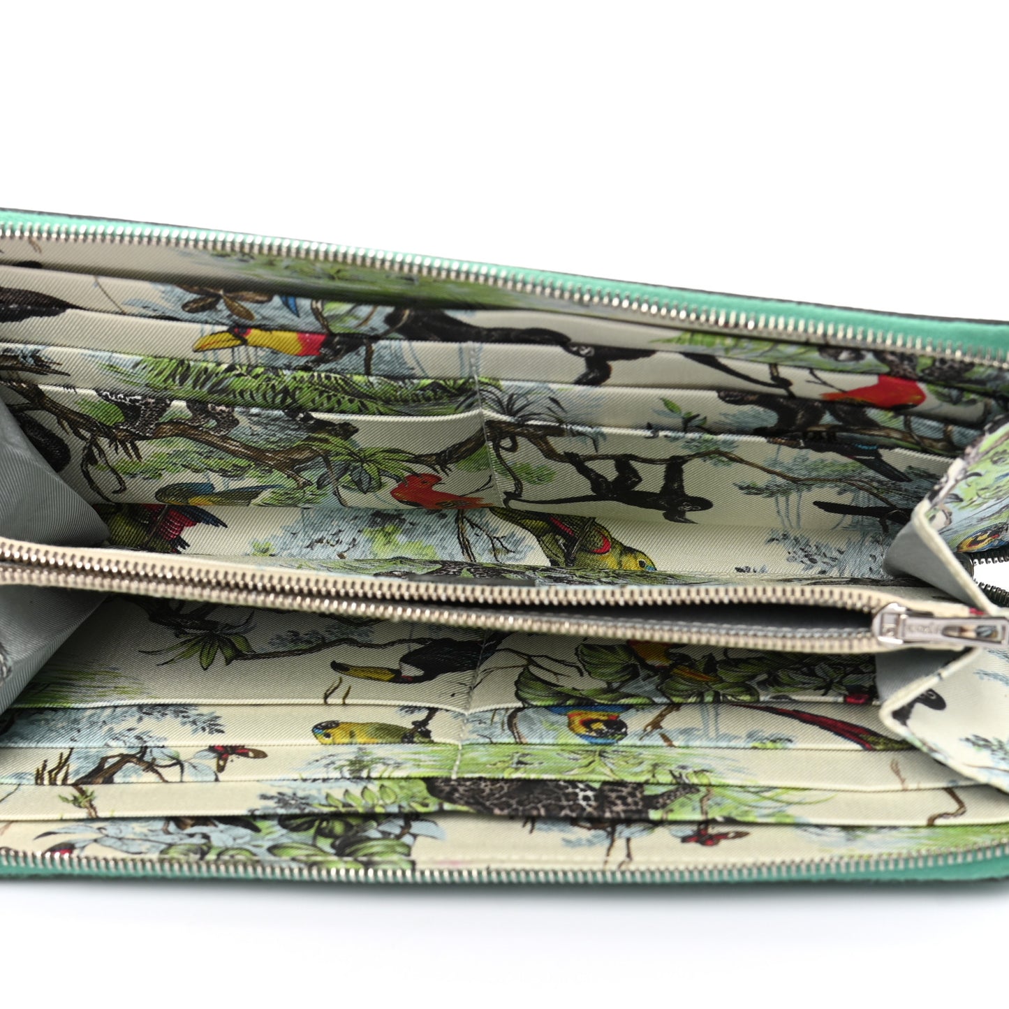 Epsom Silk'In Wallet Vert Jade