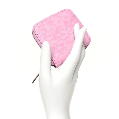 Hermes Epsom Silk'In Coin Purse Mauve Sylvestre 2 of 8