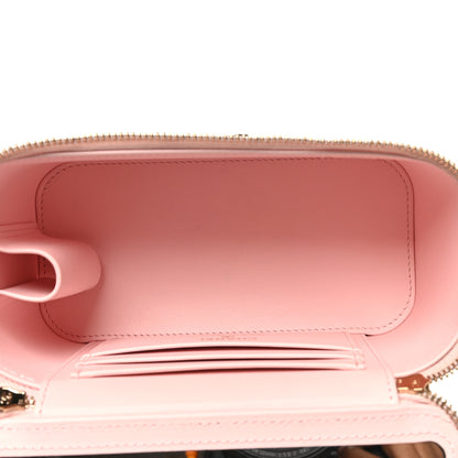 Chanel Caviar Quilted Top Handle Vanity With Chain Light Pink 6 of 12