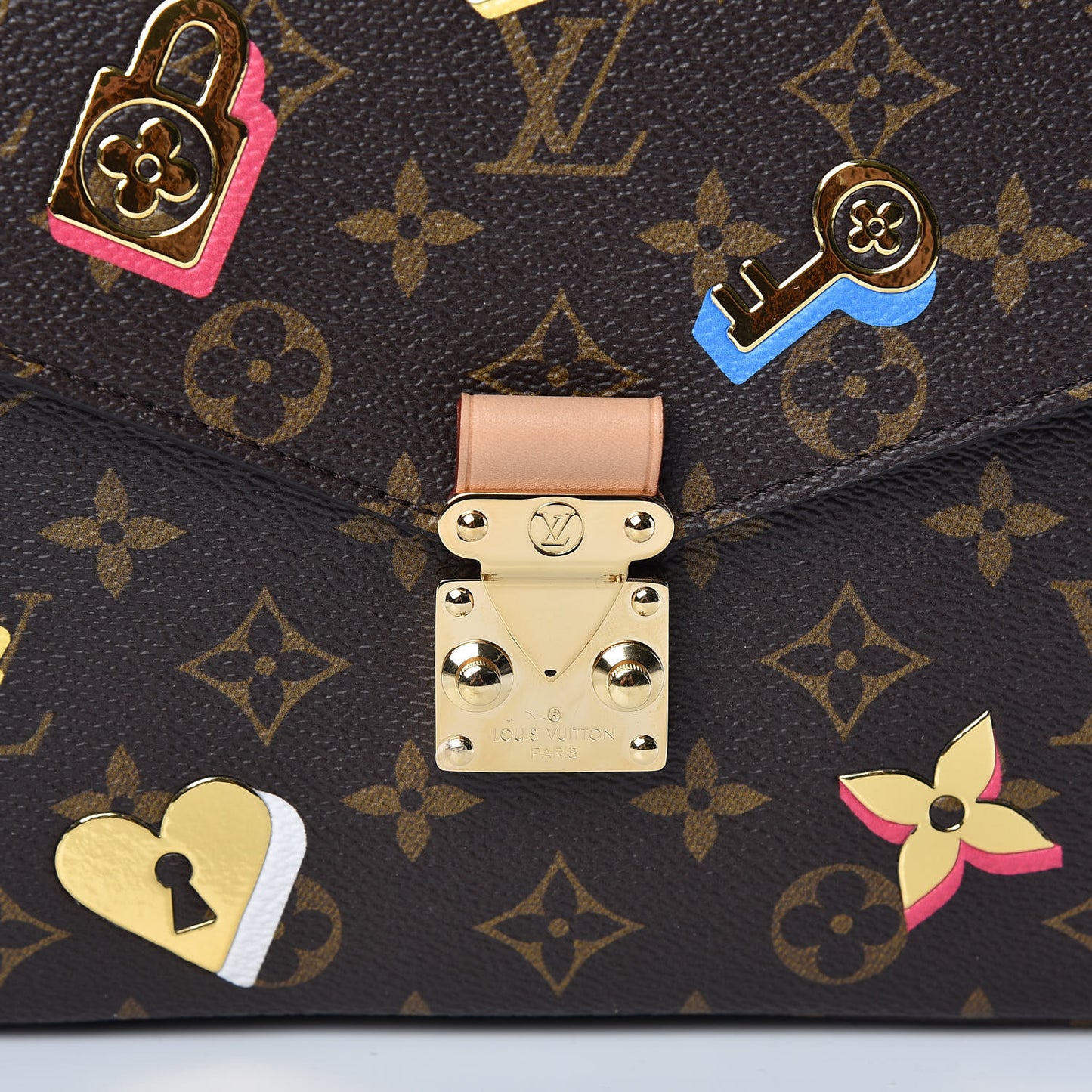 Monogram Love Lock Pochette Metis