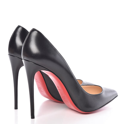 Christian Louboutin Shiny Nappa Pigalle Follies 100 Pumps 39 Black 4 of 9
