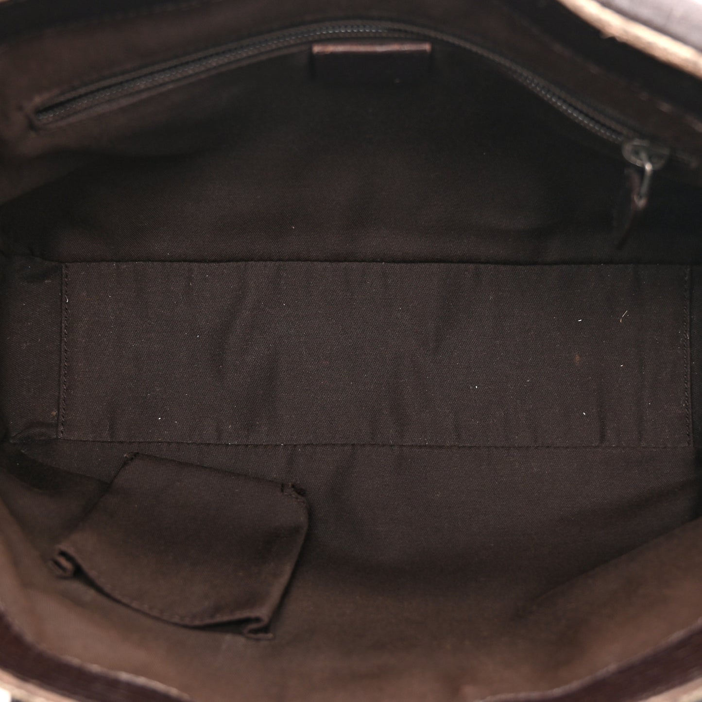 GG Plus Monogram Small Tote Dark Brown