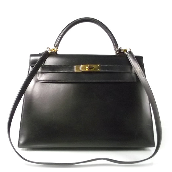 Box Leather Kelly 32