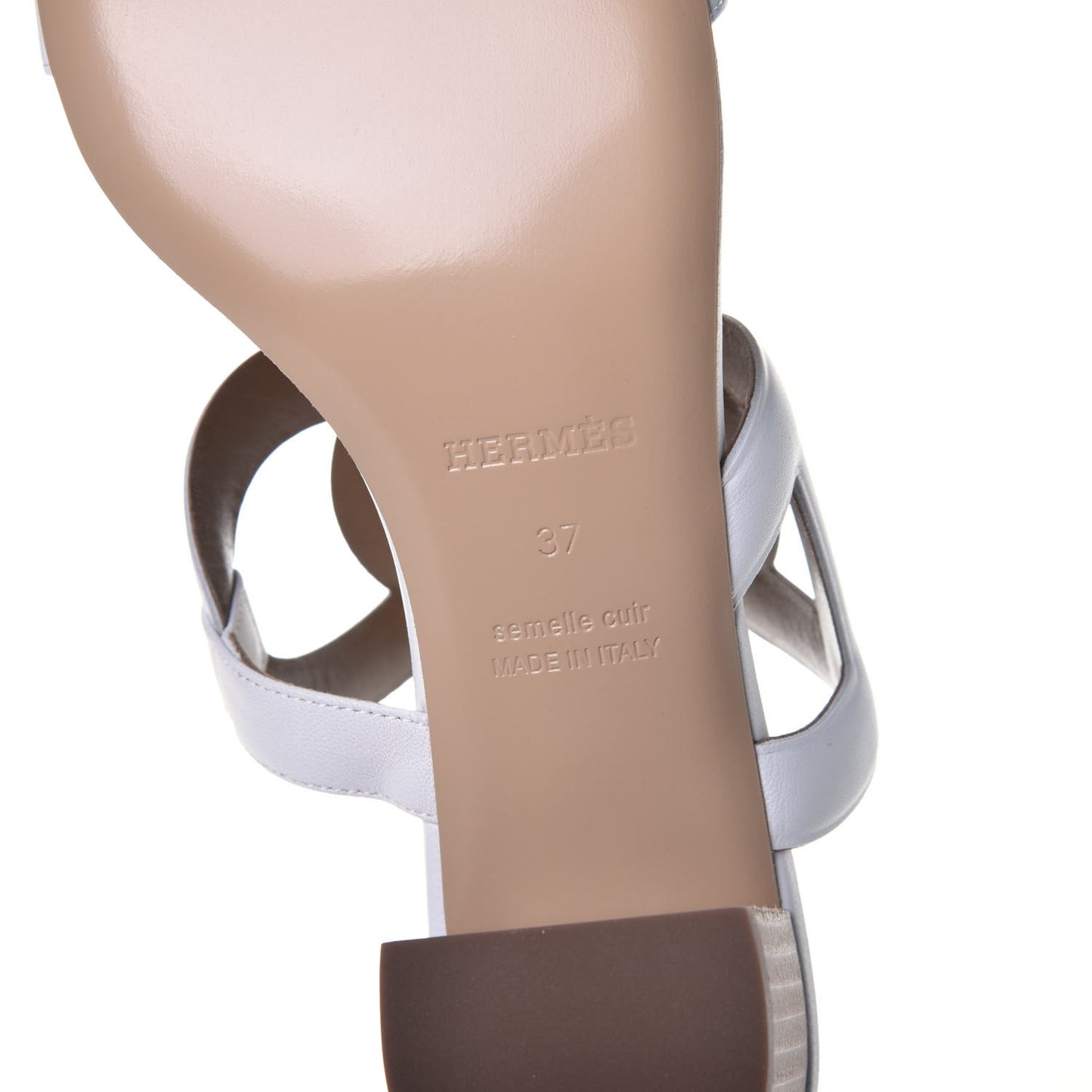 Nappa Bikini Sandals 37 White