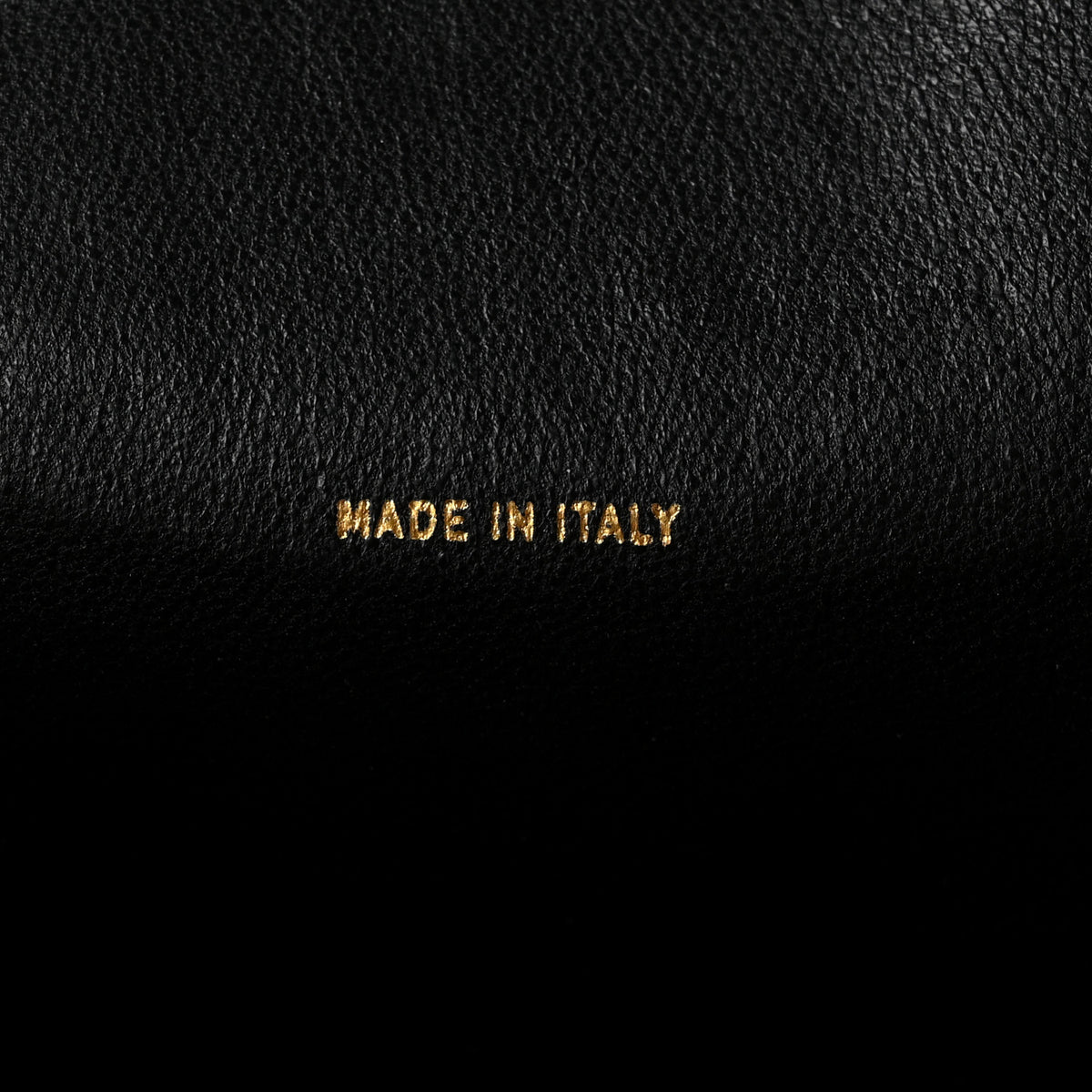 Pony Hair Stitched Chocolate Bar Shopping Tote Black