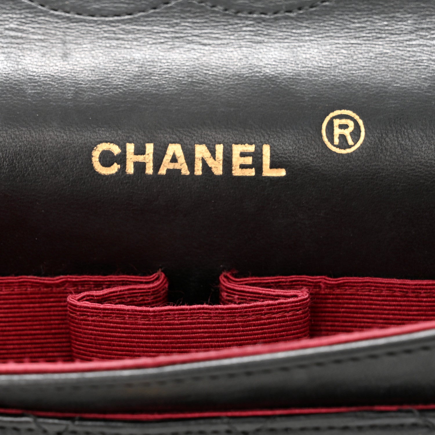 Chanel Lambskin Quilted Medium Double Flap Black 6 of 11