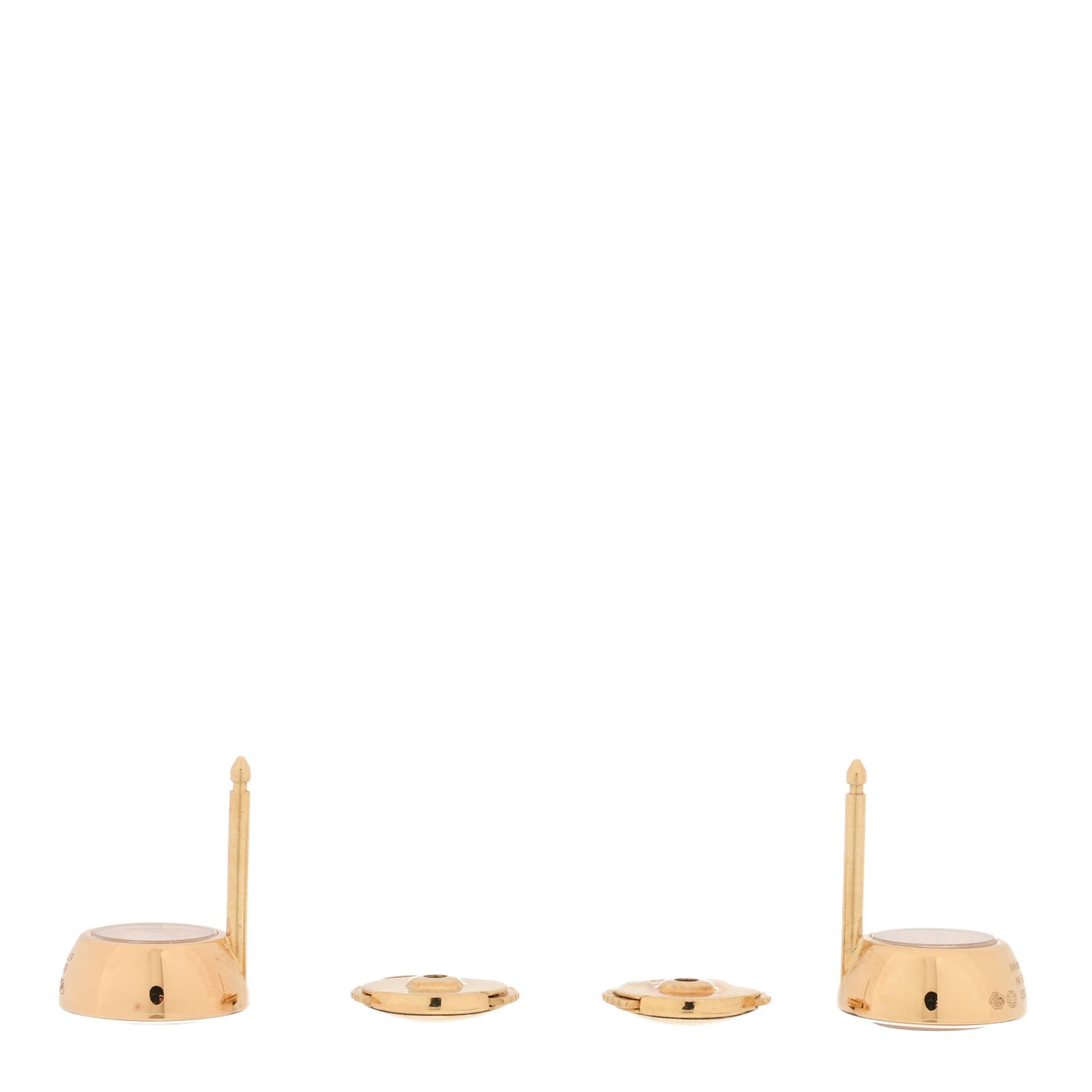 18K Yellow Gold Diamond Happy Diamonds Icons Earrings