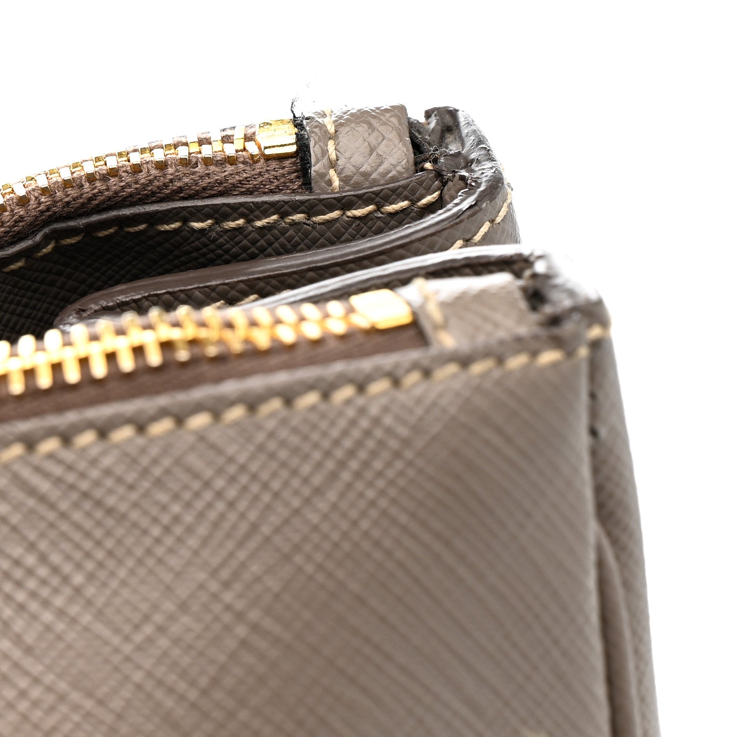 Prada Saffiano Lux Large Galleria Double Zip Tote Argilla 17 of 18
