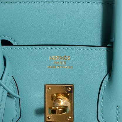 Hermes Swift Birkin 25 Bleu Saint Cyr 15 of 29