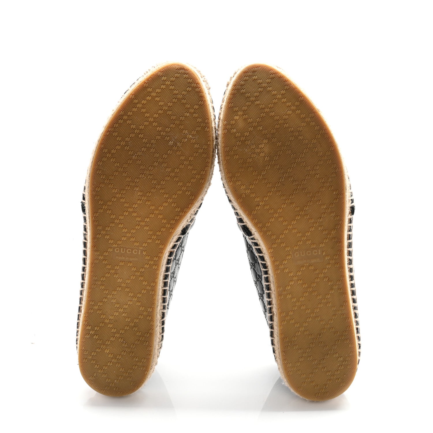 Gucci Microguccissima Signature Espadrilles 38 Black 6 of 9