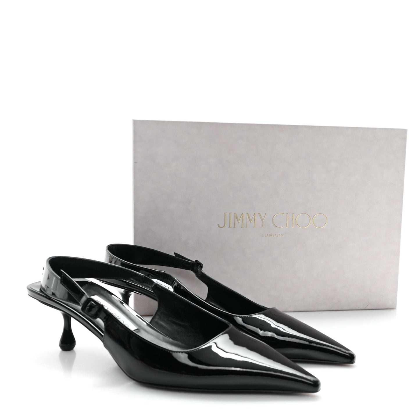 Patent Amel 50 Slingback Pumps 39.5 Black